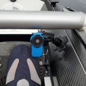 Boat mount for phone to use CrewNerd app