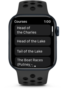 CrewNerd On the Water Rowing App for the Apple Watch